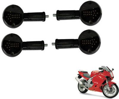 MOCKHE Front, Rear LED Indicator Light for Hyosung GT650R(White)