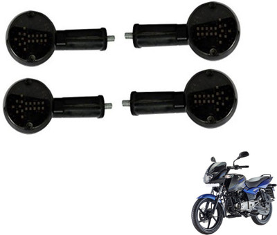 MOCKHE Front, Rear LED Indicator Light for Bajaj Pulsar 150 DTS-i(White)