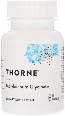 

Thorne Molybdenum Glycinate, 60 Vegetarian Capsules(60 No)