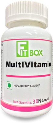 

FitBox Adult (30 Count) Multivitamin/Multimineral Supplement Tablet, Vitamin D3(30 No)