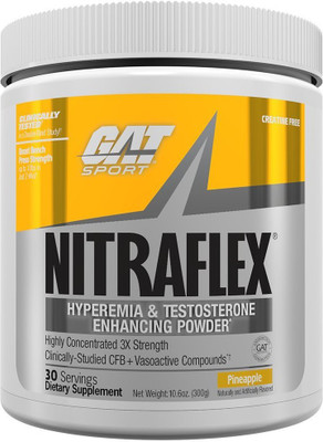 

GAT Nitraflex, 30 Serving, Pineapple (Fresh Stock)(300 g)