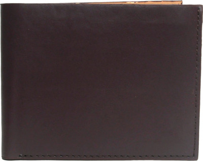 

GFW Men Formal Brown Genuine Leather Wallet(5 Card Slots), Brown 02