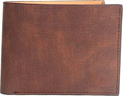 

GFW Men Casual Brown Genuine Leather Wallet(5 Card Slots), Brown 10