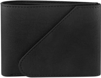 

Just Leather Men Formal Black Artificial Leather Wallet(5 Card Slots)