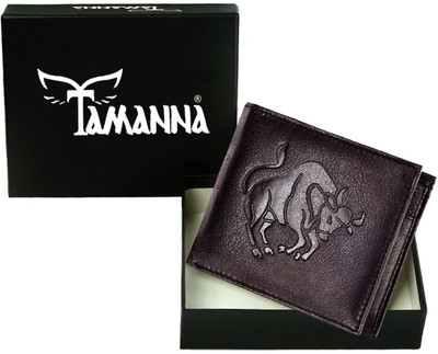

Tamanna Men Casual Brown Genuine Leather Wallet(2 Card Slots)