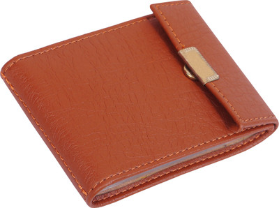 

wildwolf Men Casual Tan Artificial Leather Wallet(6 Card Slots)