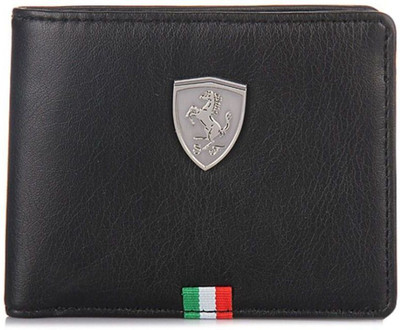 

Puma Men Casual Black Genuine Leather Wallet(2 Card Slots)