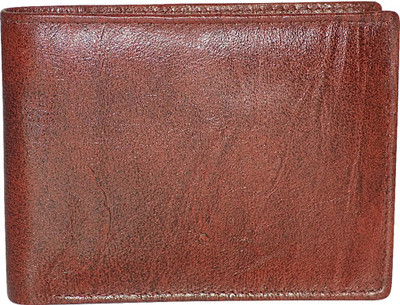 

Kan Men Casual Brown Genuine Leather Wallet(6 Card Slots)