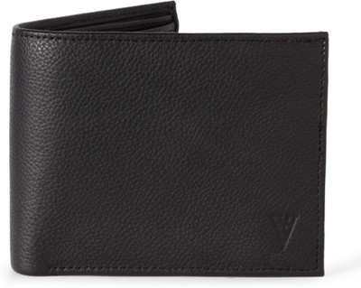 

Van Heusen Men Casual Black Genuine Leather Wallet(4 Card Slots)