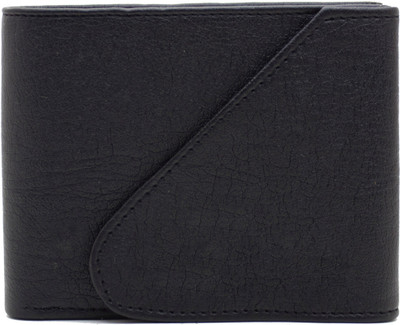 

Facinate Men Formal Black Artificial Leather Wallet(4 Card Slots)