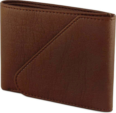 

ibex Men Casual Brown Artificial Leather Wallet(5 Card Slots)