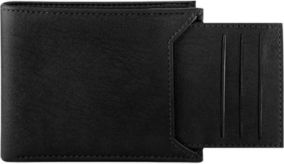 

ibex Men Casual Black Artificial Leather Wallet(5 Card Slots)