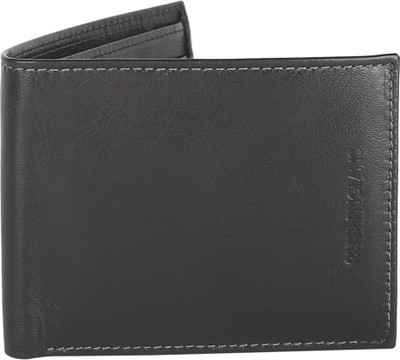 

Peter England Men Casual Black Genuine Leather Wallet(4 Card Slots)