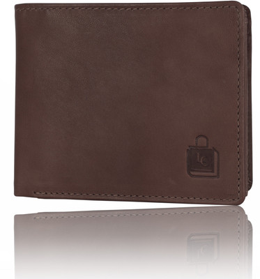 

Le Craf Men Casual Brown Genuine Leather Wallet(7 Card Slots)