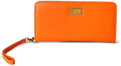 

Allen Solly Women Casual Orange Genuine Leather Wallet(4 Card Slots)