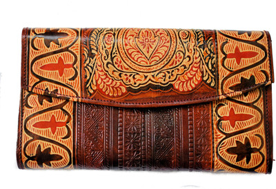

TrendyCloset Women Tan Genuine Leather Wallet