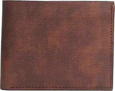 

GFW Men Casual Brown Genuine Leather Wallet(5 Card Slots), Brown 11