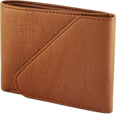 

ibex Men Formal Tan Artificial Leather Wallet(5 Card Slots)