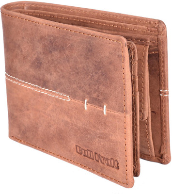 

Bull Kraft Men Brown Genuine Leather Wallet(6 Card Slots), Brown - 05