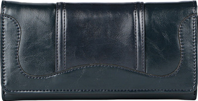 

Lino Perros Women Casual Blue Artificial Leather Wallet(2 Card Slots)