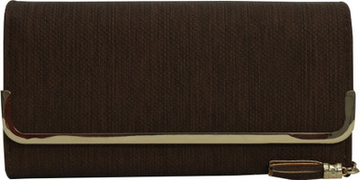 

Bee fashionable Women Brown Artificial Leather Wrist Wallet(4 Card Slots), Coffie brown