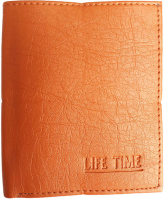 

Life time leather Men Formal Tan Artificial Leather Wallet(6 Card Slots), Tan color
