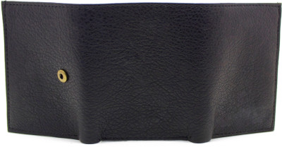 

Facinate Men Formal Black Artificial Leather Wallet(4 Card Slots)