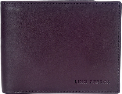 

Lino Perros Men Casual Brown Genuine Leather Wallet(2 Card Slots)