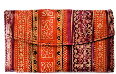 

TrendyCloset Women Casual Multicolor Genuine Leather Wallet, Tan