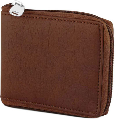 

Just Leather Men Casual Brown Artificial Leather Wallet(5 Card Slots)