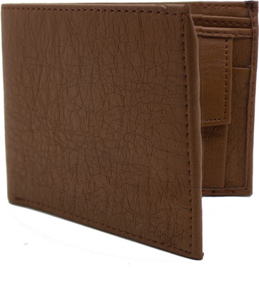 Facinate Men Casual Brown Artificial Leather Wallet(4 Card Slots)