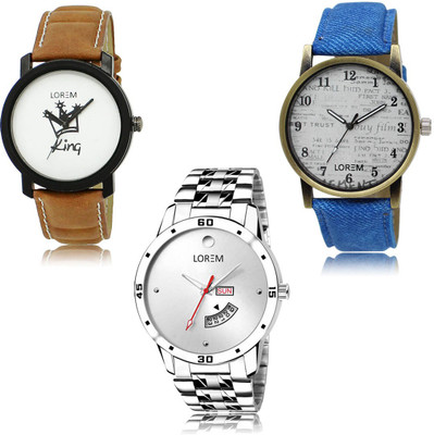 LOREM Analog Watch  - For Men