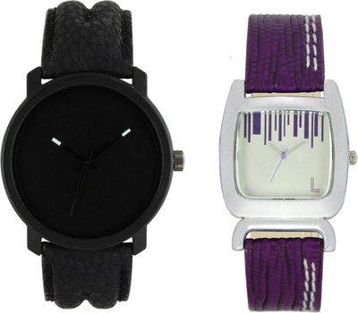 

Shocknshop LR21_207 Designer Analog Chain Strap Couple Watch - For Men & Women