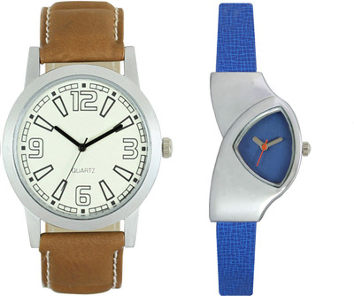 

Shocknshop LR15_208 Designer Analog Chain Strap Couple Watch - For Men & Women