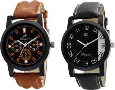 

Om Designer O-5-22 Analogue Combo of 2 Men's & Boy's Watch New Watch - For Men