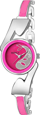 

NUBELA Pink Color Analog Watch - For Women