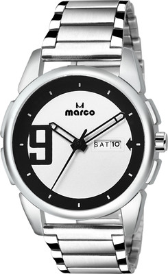 

MARCO EXCLUSIVE DAY N DATE 39CH MR 028 WHITE Watch - For Men