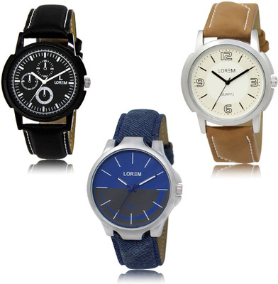 LOREM Analog Watch  - For Men