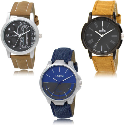 LOREM Analog Watch  - For Men