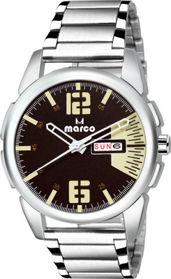 

MARCO EXCLUSIVE DAY N DATE 39CH MR 027 BROWN Watch - For Men
