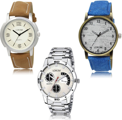 LOREM Analog Watch  - For Men