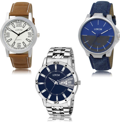 LOREM Analog Watch  - For Men