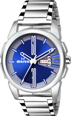 

MARCO EXCLUSIVE DAY N DATE 39CH MR 024 BLUE Watch - For Men