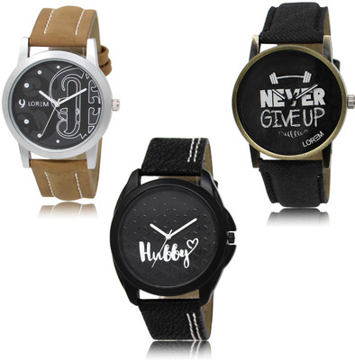 LOREM Analog Watch  - For Men