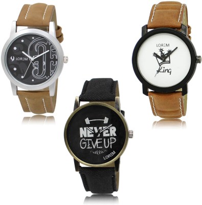 LOREM Analog Watch  - For Men