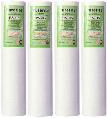

Domnicks Pre Filter 5 Micron 10 Inch White 4 Pcs Solid Filter Cartridge(5, Pack of 4)