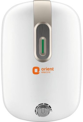 

Orient Electric 10 L Storage Water Geyser(White, GLAZIO)