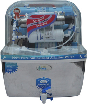 

L'eaupure leaupure16 SS Swift 12 L RO + UV + MP + MTDS Water Purifier(Grey)