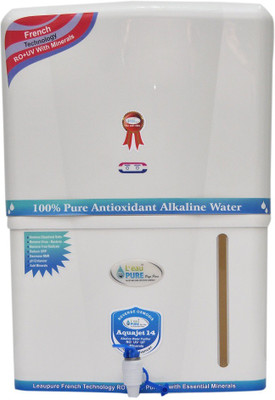 

L'eaupure leaupureaquajet14led 12 L RO + UV + MP + MTDS Water Purifier(White)