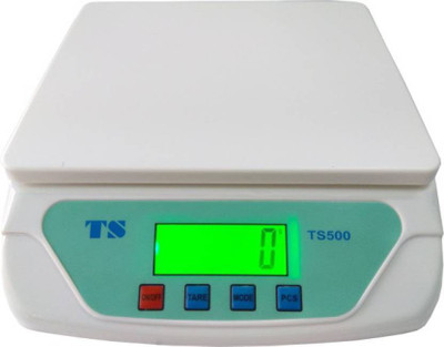 

Manogyam Compact Scale With Backlight TS-500v 25 kg with Adaptor Digital Multi-Purpose Kitchen Weighing Scale(WHITE 1)